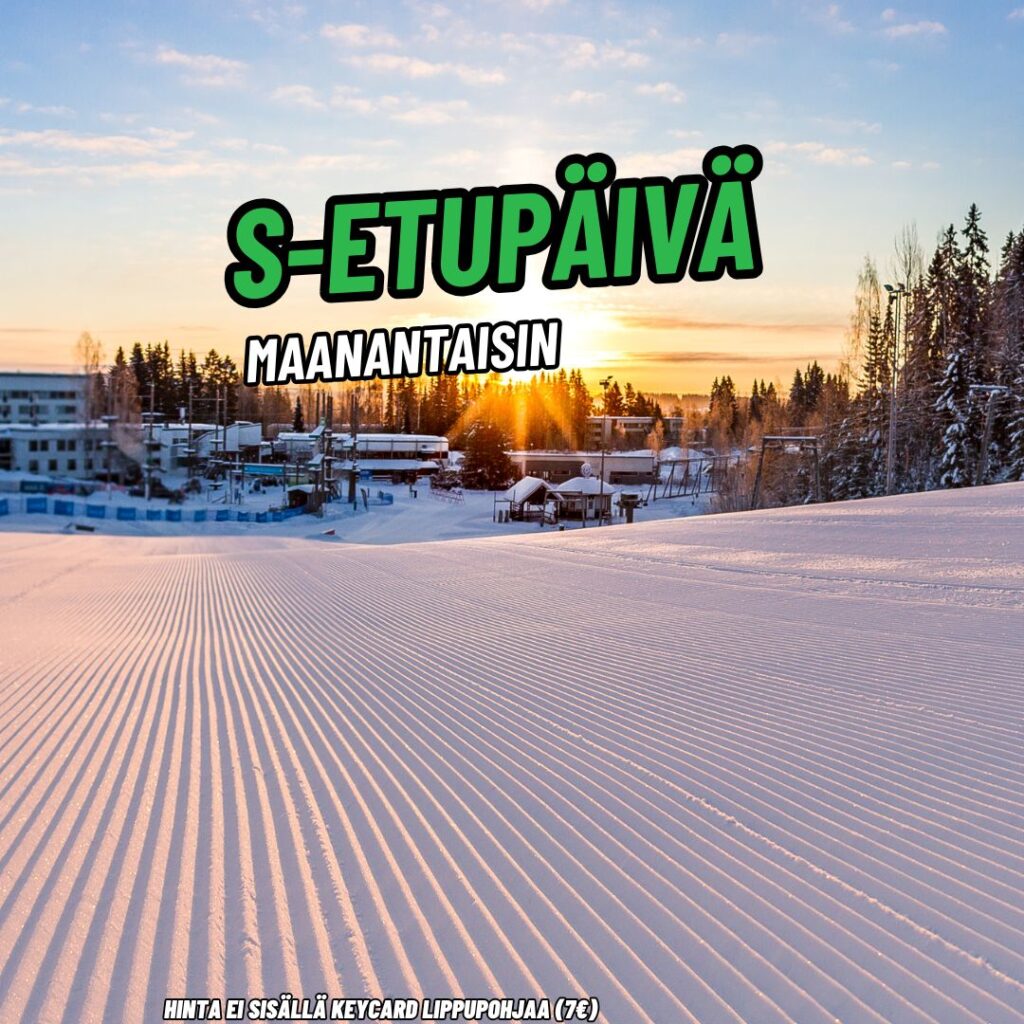 Laskele edullisesti maanantain tarjouspäivänä